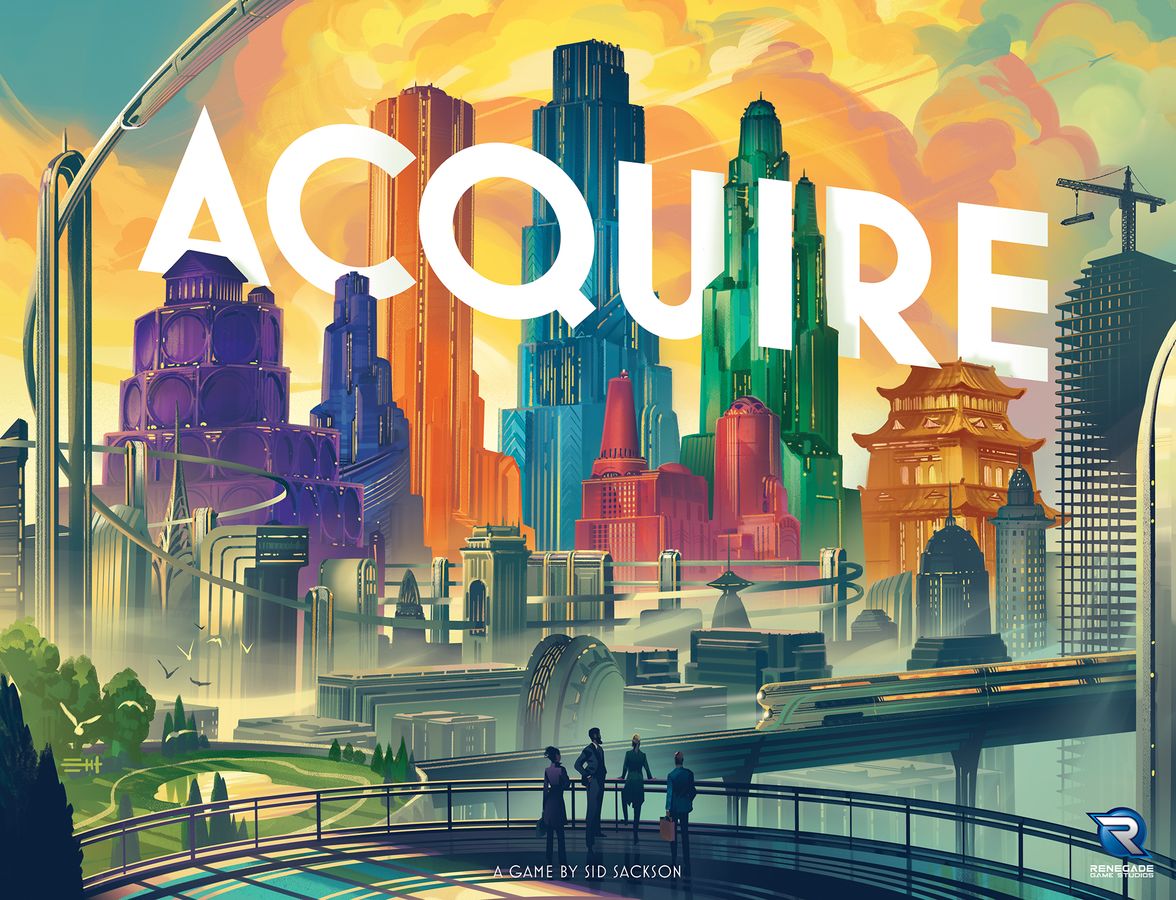 Acquire アクワイア　新版　ボードゲーム